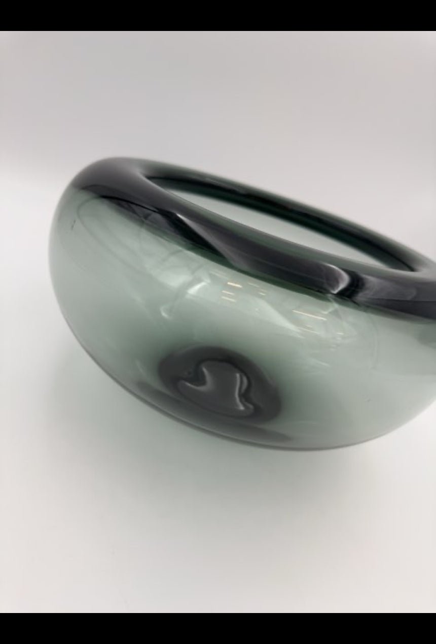 Vissengrøn Holmegaard skål, provance